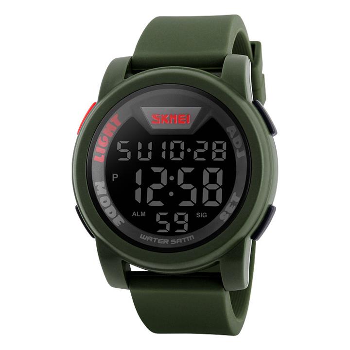 ساعت مچی دیجیتال مردانه اسکمی مدل 1218Green